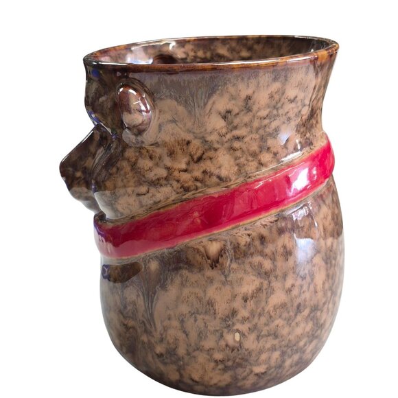 Vintage Brown And Red GC Giftcraft Bear Handwarmer Coffe Mug - Picture 5 of 11